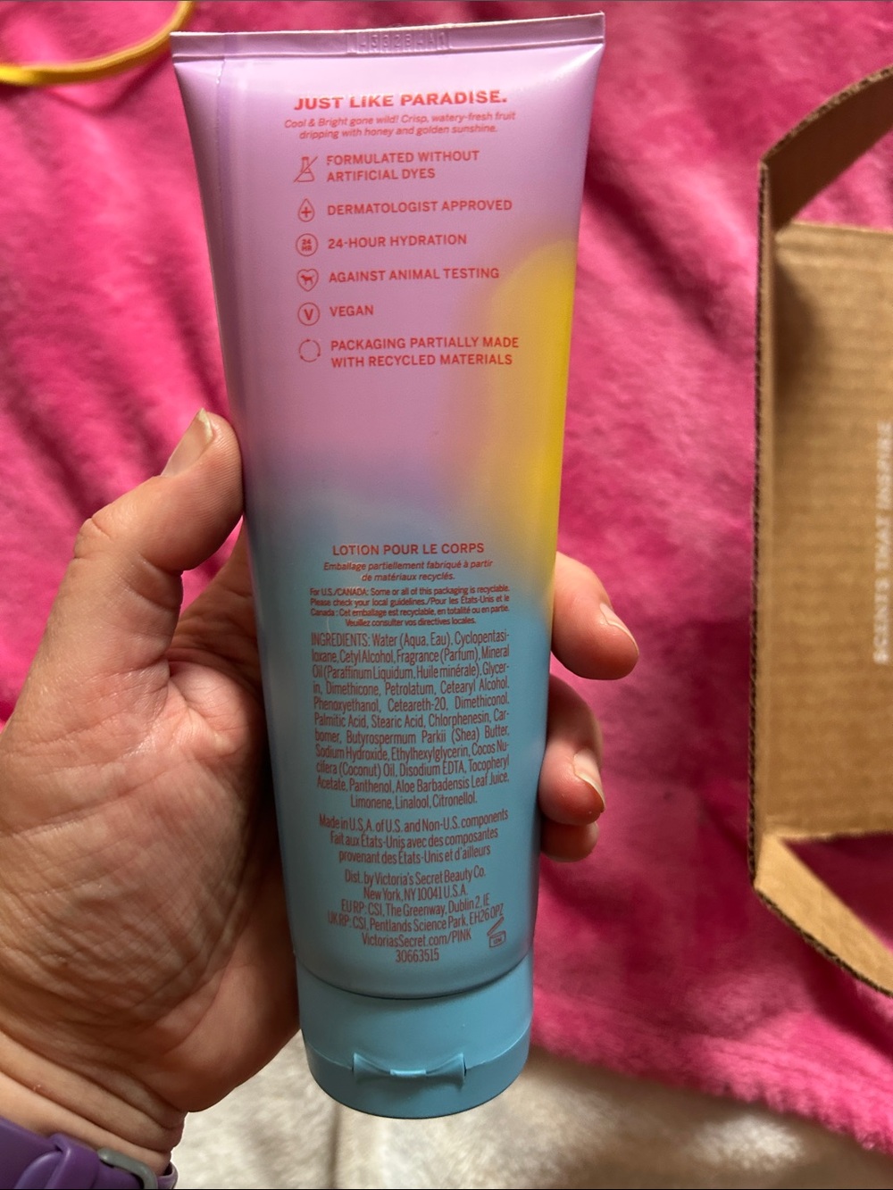 Bundle of Pink sprays and lotion - Picture 3 of 6